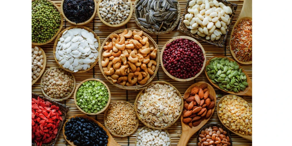 Nuts and seed for plant-based proteins