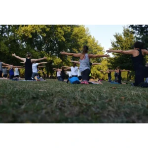 wellness group outdoor excercise