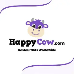 HappyCow.com app logo display.